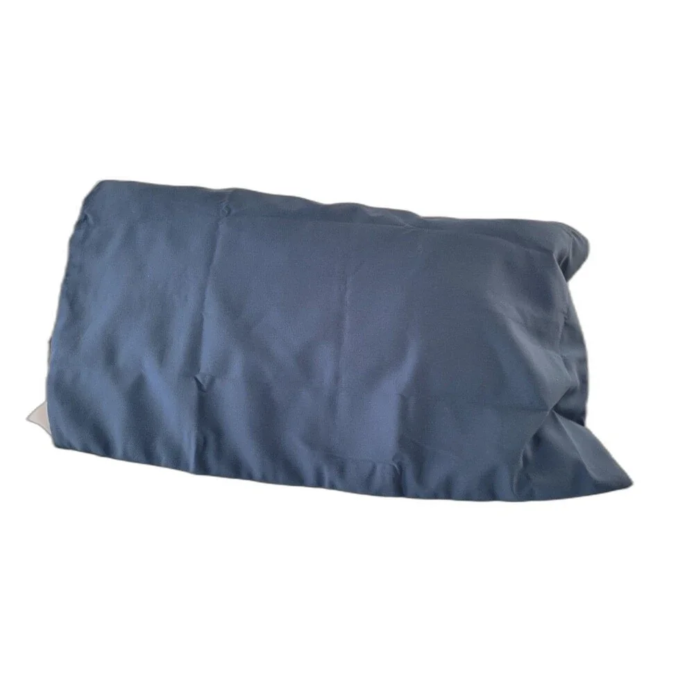 West Elm Solid Blue King Sham 37